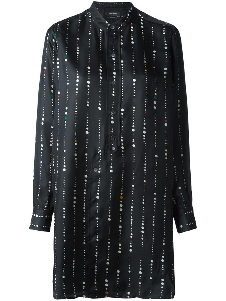 Isabel Marant 'gaia' Dress, Women's, Size: 40, Black, Silk