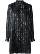 Isabel Marant 'gaia' Dress, Women's, Size: 40, Black, Silk