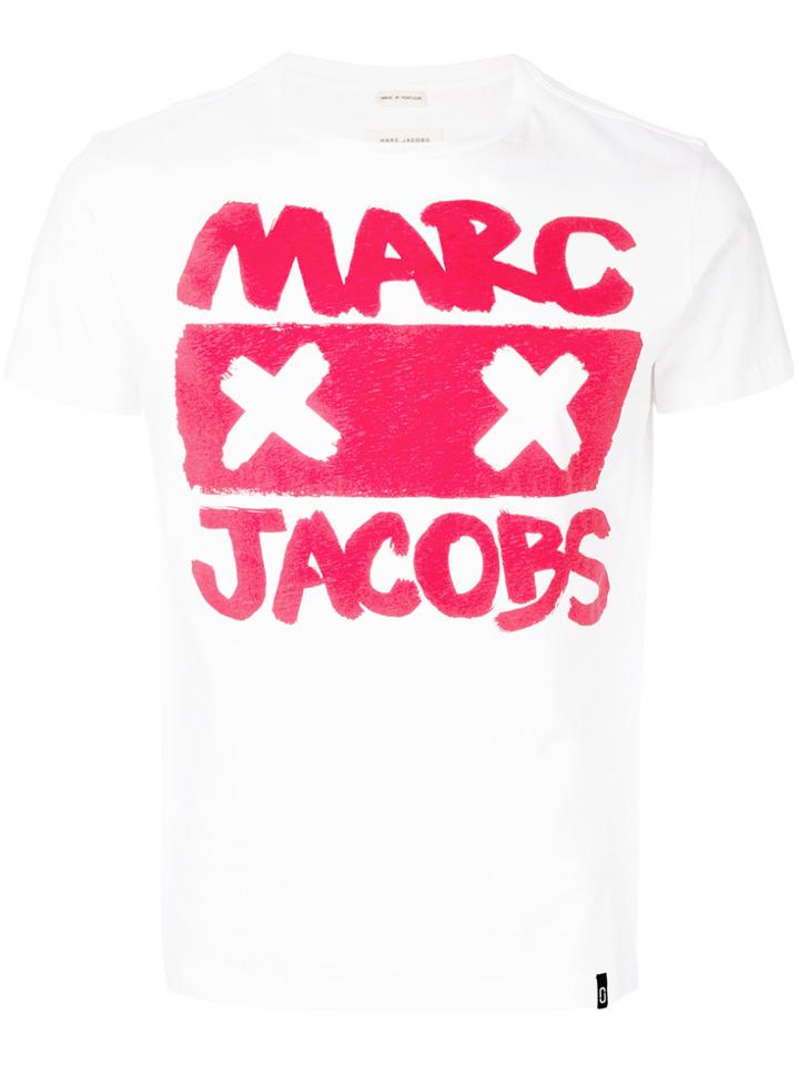 Marc Jacobs Logo Print T-shirt - White