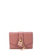 Chloé Small Aby Tri-fold Wallet - Pink