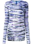 Proenza Schouler Tie Dye Print T-shirt, Women's, Size: Xs, Pink/purple, Cotton