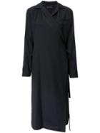 Each X Other - Wrap Coat - Women - Polyester/wool - Xs, Black, Polyester/wool