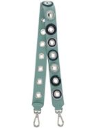 Orciani Eyelet Embellished Bag Strap - Blue