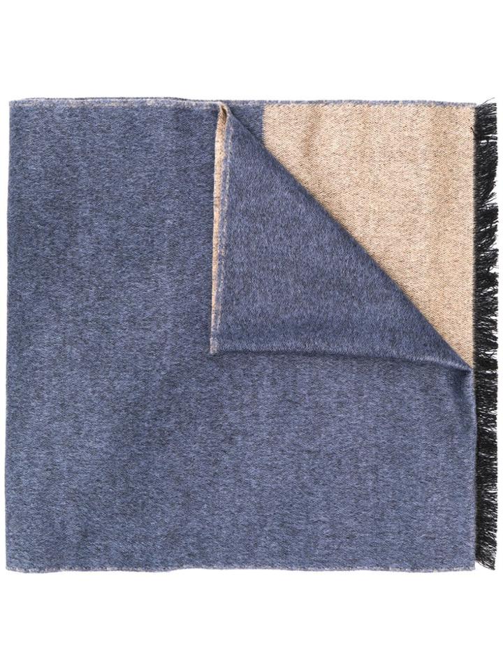 Salvatore Ferragamo Gancini Winter Scarf - Blue