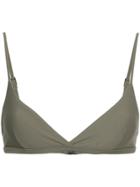 Matteau Tri Crop Bikini Top - Grey