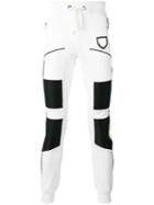 Philipp Plein Almond Track Pants, Men's, Size: Small, White, Cotton