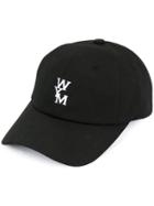 Wooyoungmi Embroidered Logo Cap - Black