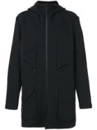 Y-3 Hooded Coat - Black