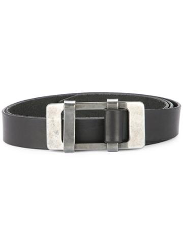 Kazuyuki Kumagai Buckle Belt - Black