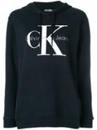 Calvin Klein Jeans Logo Hooded Sweatshirt - Black