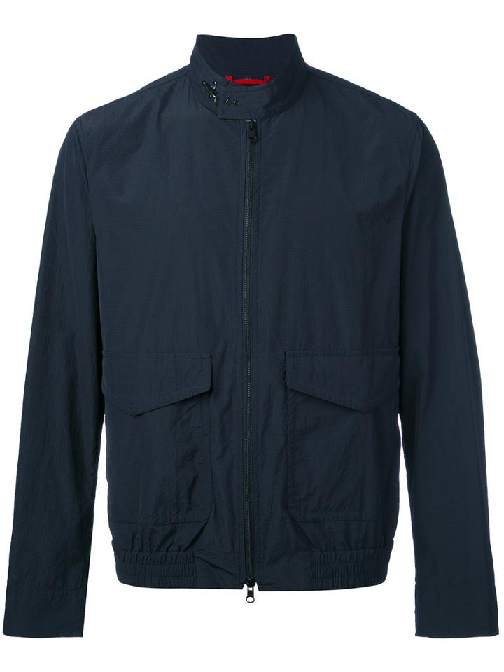 Fay - Zipped Lightweight Jacket - Men - Polyamide/polyester - Xl, Blue, Polyamide/polyester