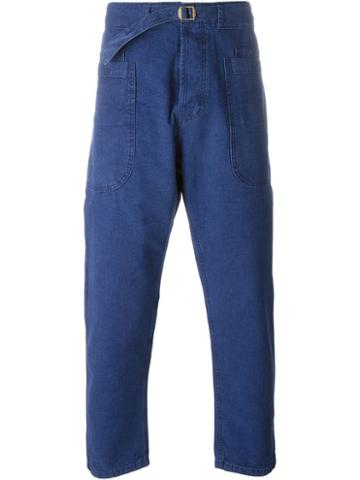 Bleu De Paname Loose Fit Jeans, Men's, Size: 31, Blue, Cotton