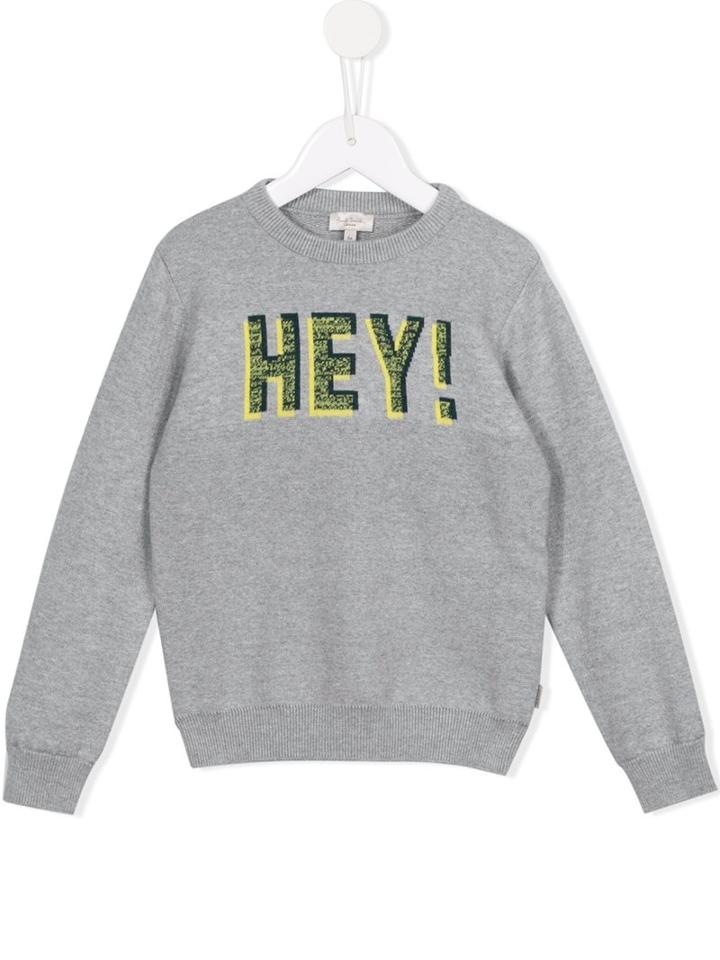 Paul Smith Junior Hey! Intarsia Jumper