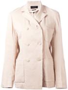 Isabel Marant Double-breasted Jacket, Women's, Size: 40, Nude/neutrals, Linen/flax/viscose/silk/spandex/elastane
