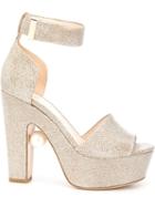 Nicholas Kirkwood Maya Sandals, Women's, Size: 41, Grey, Polyester/leather