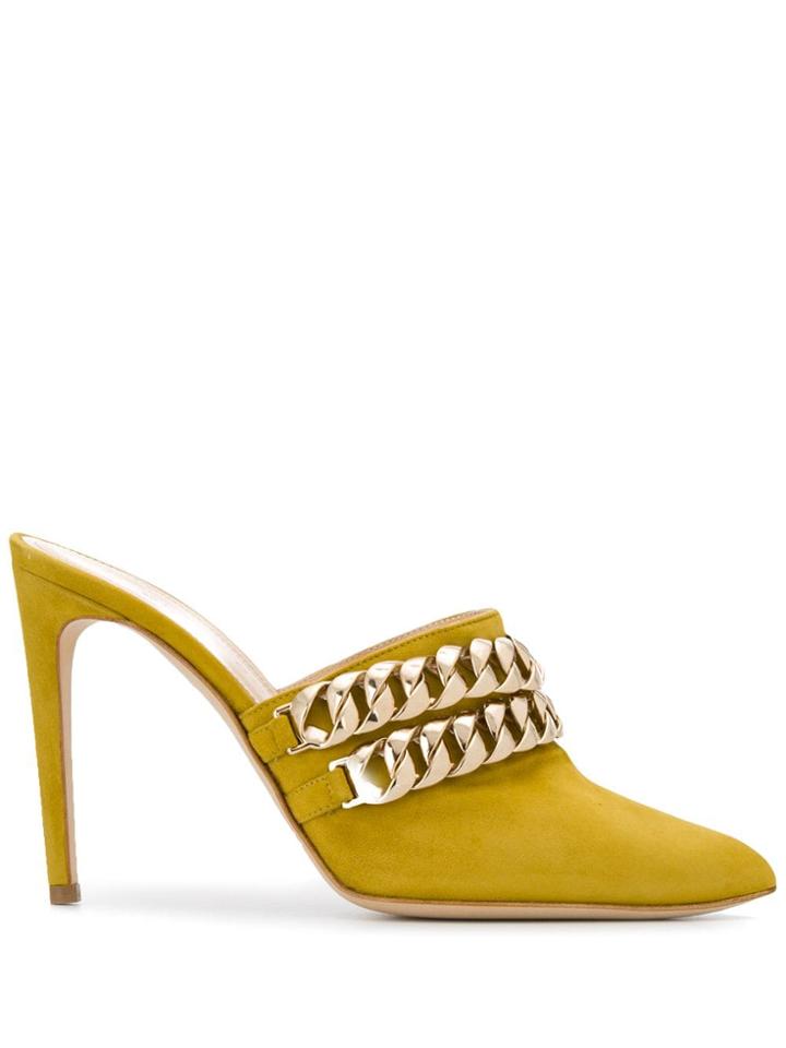 Chloe Gosselin Eva Mule Pumps - Yellow