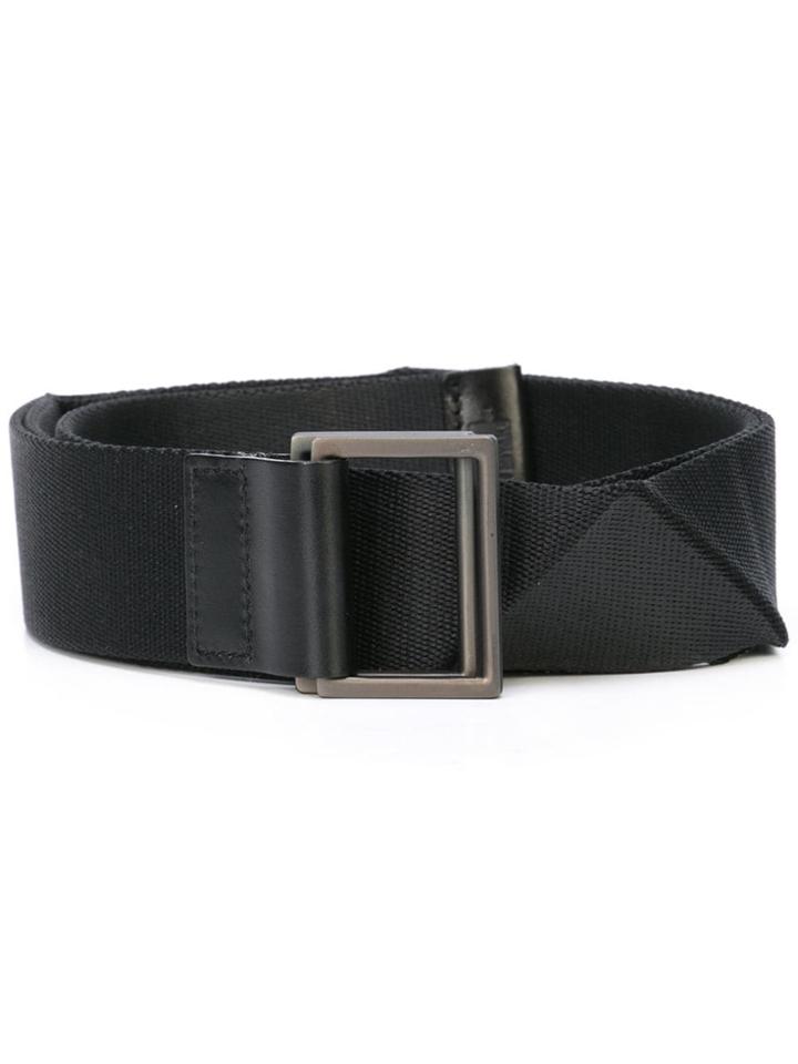 132 5. Issey Miyake Ring Buckle Belt - Black