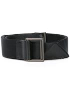 132 5. Issey Miyake Ring Buckle Belt - Black