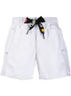 Reebok Logo Drawstring Swim Shorts - White