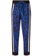Just Cavalli Animal Print Track Print - Black