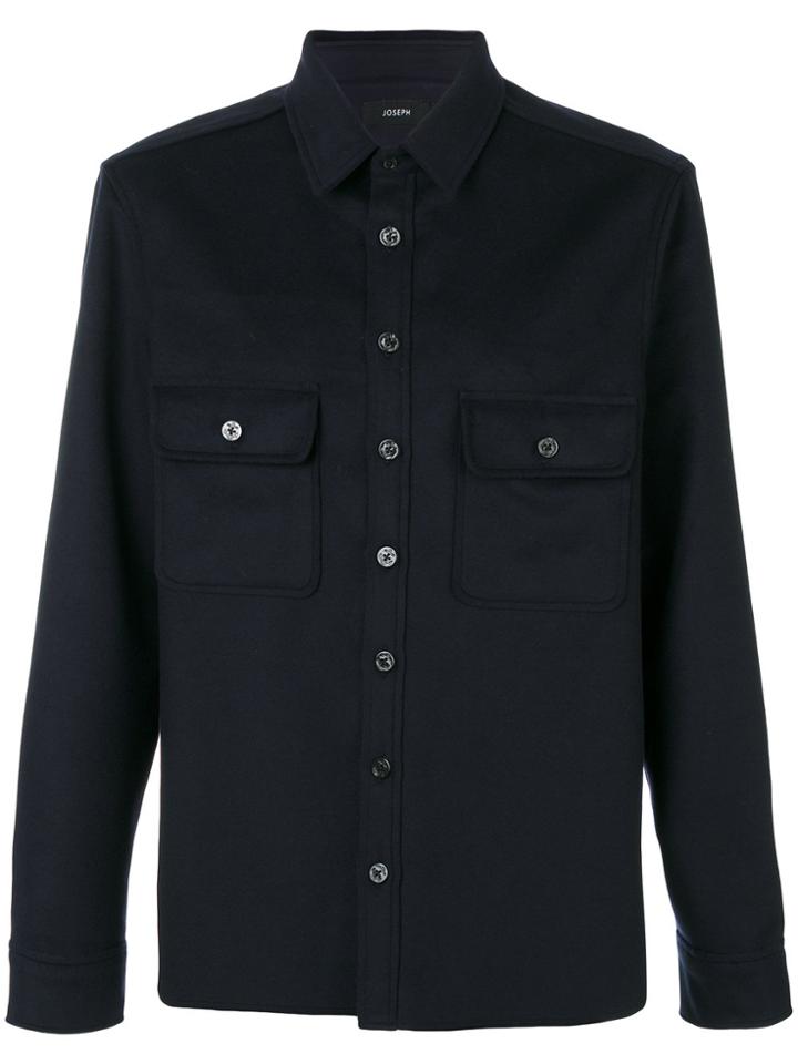 Joseph Chest Pockets Shirt - Blue