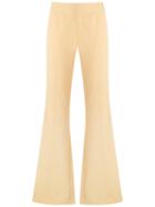 Talie Nk Flared Trousers, Women's, Size: 38, Yellow/orange, Polyester/spandex/elastane/viscose