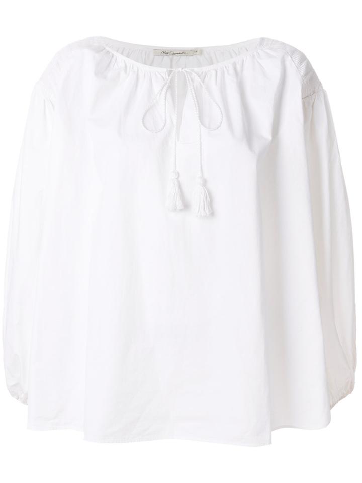 Mes Demoiselles Rimbaud Blouse - White