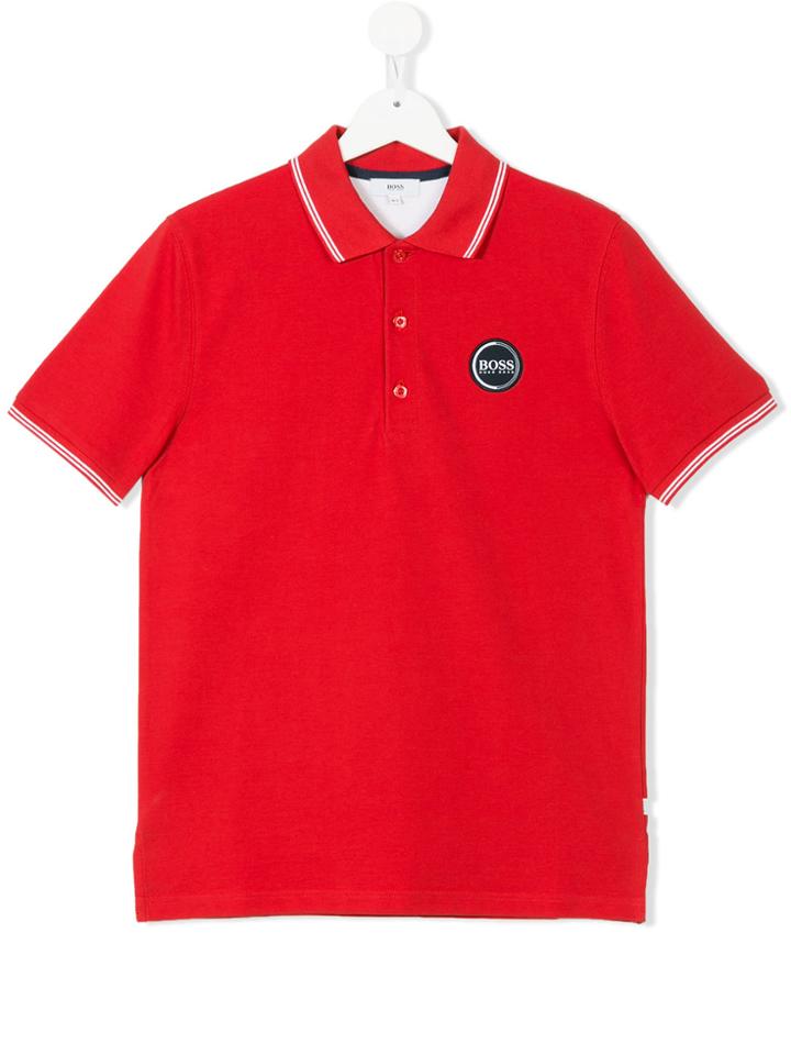 Boss Kids Teen Classic Polo Shirt - Red