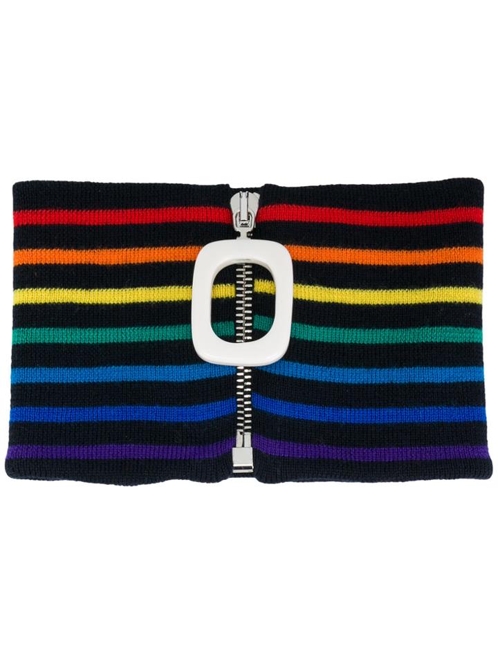 Jw Anderson Knitted Neck Band - Multicolour