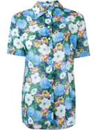 Carven Floral Print Shortsleeved Shirt, Women's, Size: 40, Cotton