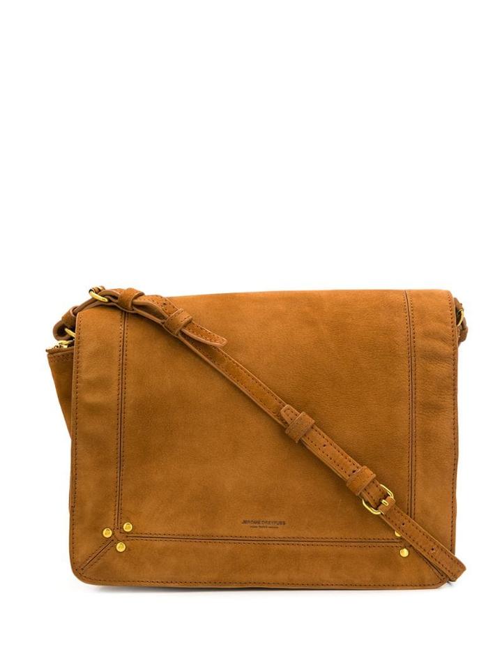 Jérôme Dreyfuss Textured Satchel Bag - Brown