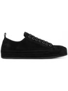 Ann Demeulemeester Low-top Suede Sneakers - Black