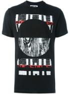 Mcq Alexander Mcqueen Tribal Print T-shirt, Men's, Size: Xs, Black, Cotton