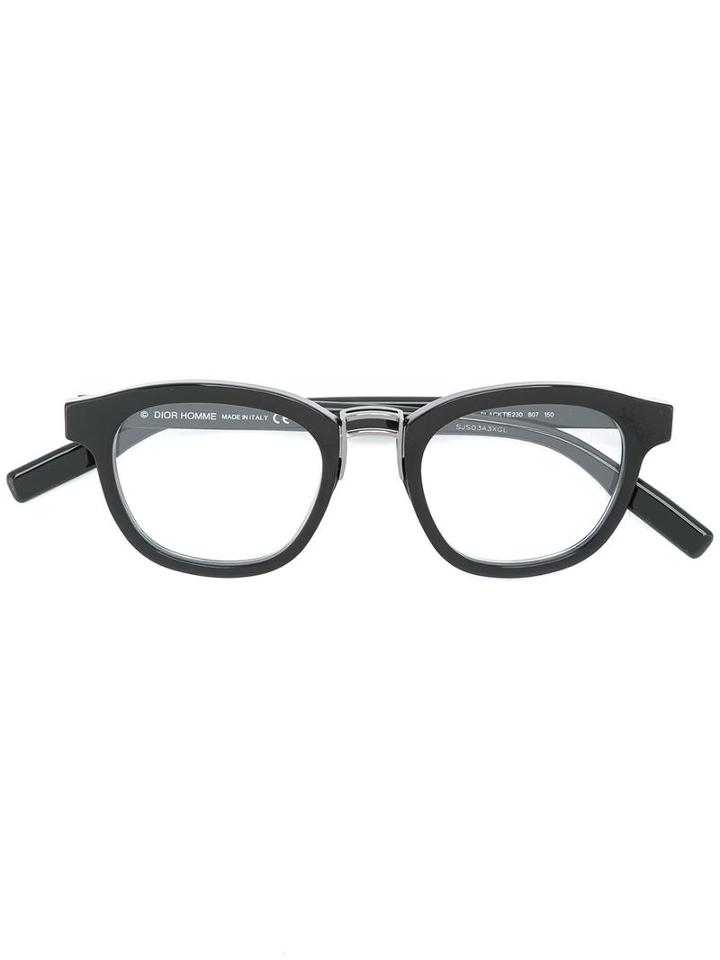 Dior Homme 'blacktie 230' Glasses, Black, Acetate/metal