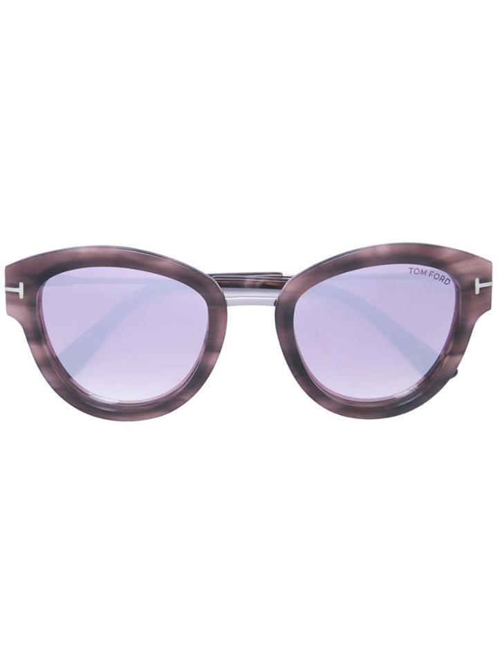 Tom Ford Eyewear Havana Sunglasses - Pink