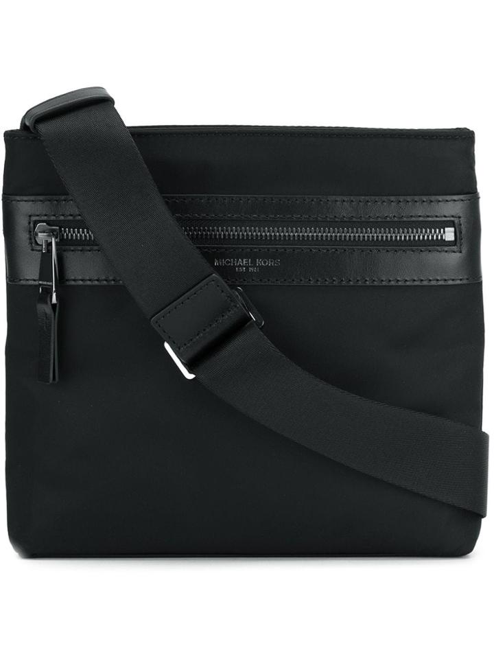 Michael Kors Collection Small 'kent' Messenger Bag - Black