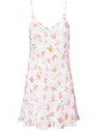 Lemaire Floral-print Slip Dress - White