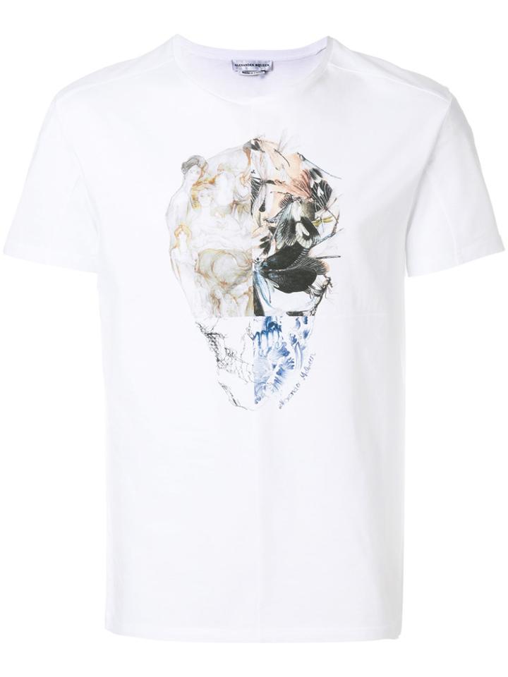 Alexander Mcqueen Skull-printed T-shirt - White