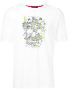 Loveless - Floral Skull T-shirt - Men - Cotton - 1, White, Cotton