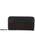 Qwstion Travel Clutch, Adult Unisex, Black, Linen/flax/leather