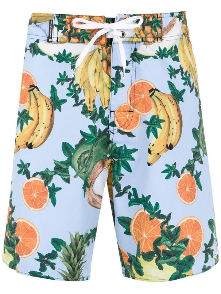 Osklen Printed Swimming Shorts - Blue