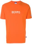 Champion Beams Print T-shirt - Yellow & Orange