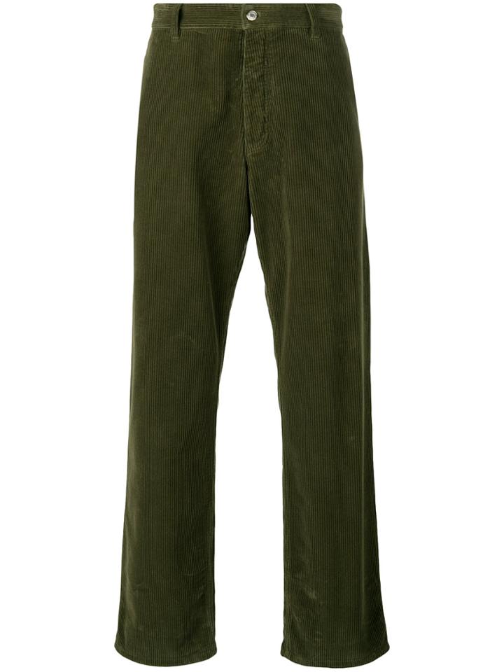 Ami Alexandre Mattiussi Large Fit Trousers - Green