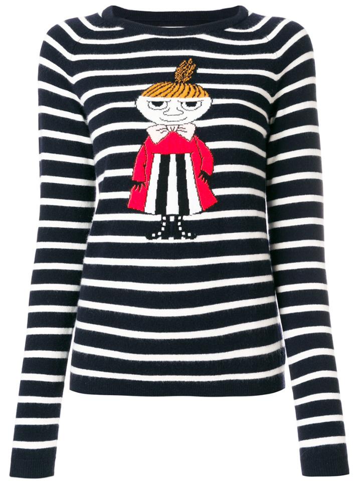 Chinti & Parker Little My Striped Jumper - Black