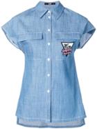 Karl Lagerfeld Karlifornia Chambray Shirt - Blue