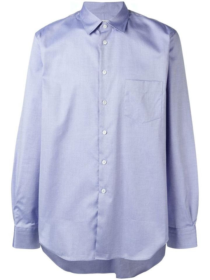 Junya Watanabe Man Plain Shirt - Blue