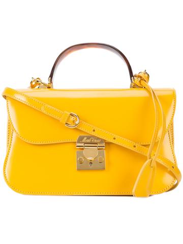 Mark Cross Accordion Style Bag - Yellow & Orange