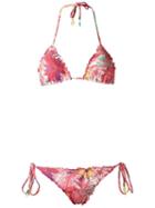 Amir Slama Amir Slama 9514 Pink Synthetic->elastodiene, Women's, Size: Medium, Pink/purple, Elastodiene