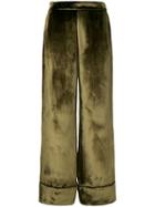 Layeur Barbara Wide-leg Trousers - Green