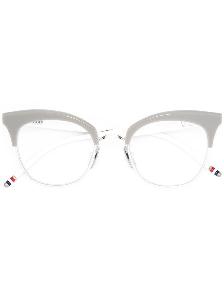 Thom Browne Cat Eye Optical Frames, Grey, Acetate/metal (other)